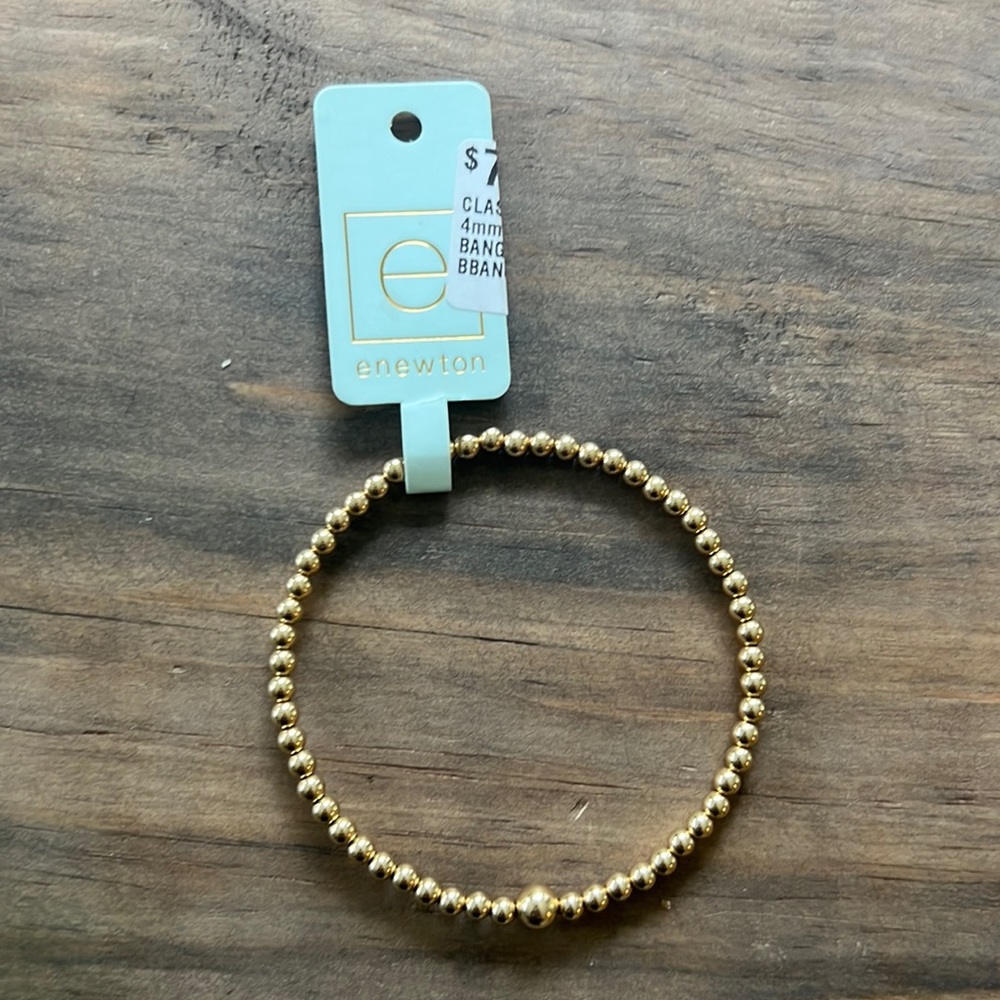 Enewton 4 mm bangle beaded bracelet